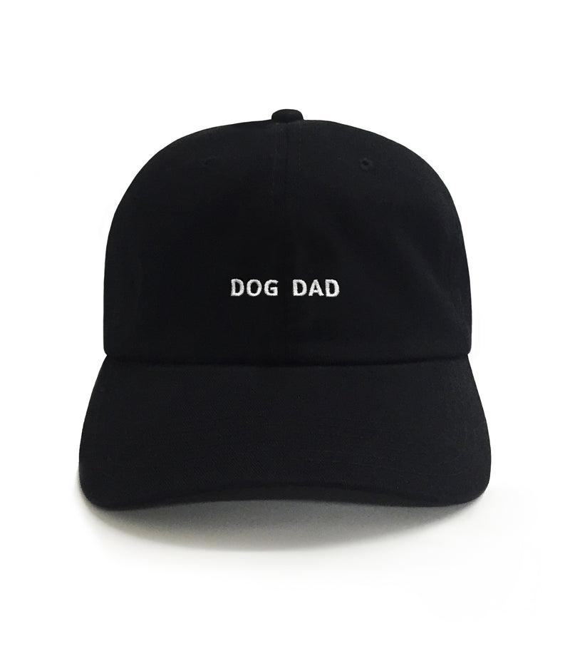 Dog Dad embroidered dad hat black dog dad gift hat by Dad Brand